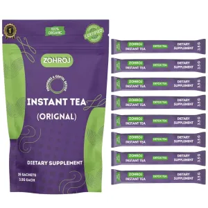 Best Instant Tea (Original) - Convenient Cleansing Tea for a Balanced Lifestyle, Gentle & Refreshing, 25 Sachets 1 Pack TeaNatural