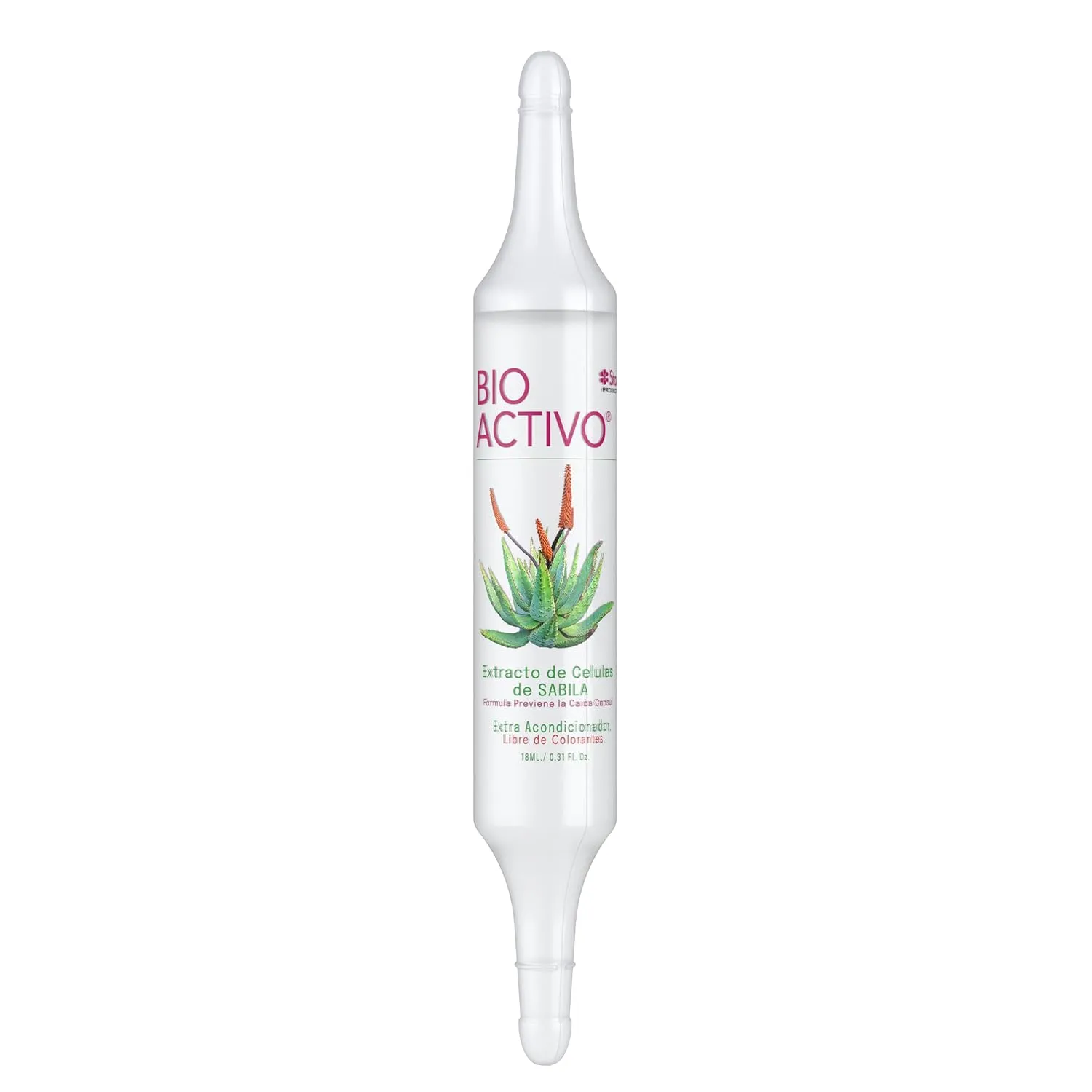 Bioactive Aloe Vera Capilar Cell Extract Ampoules 3 Pack – 0.61 oz Each, Intensive Hair Repair and Hydration Treatment