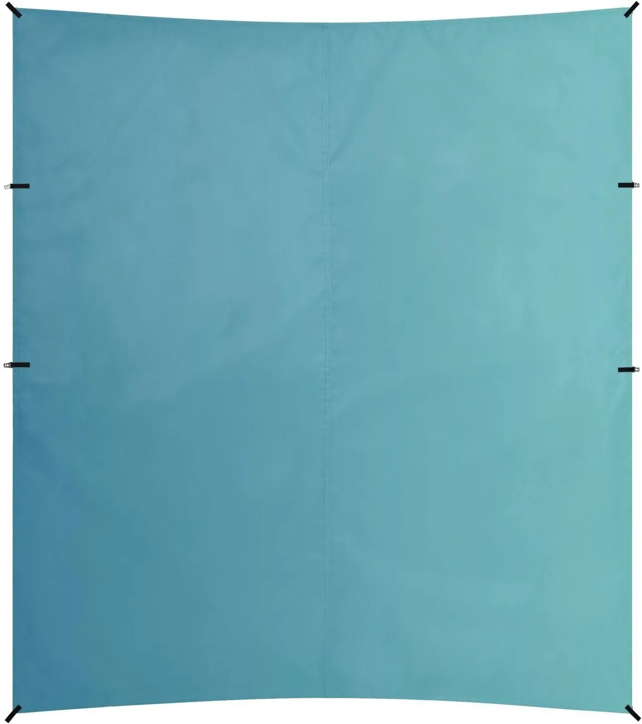 Blue Green Gradient Beach Canopy UPF50  Protection Easy Setup Sun Shelter with Sandbags and Shovel for Camping, Picnics, Backyard & Fishing