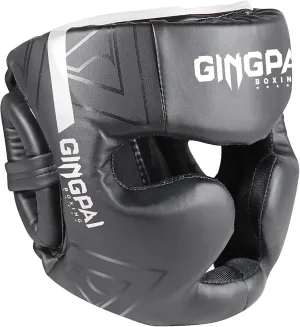 Boxing Headgear, Adjustable Face Grill, Headgear for MMA Training, Sparring, Grappling, Martial Arts, Kickboxing, Taekwondo, Karate, Muay Thai Headgear