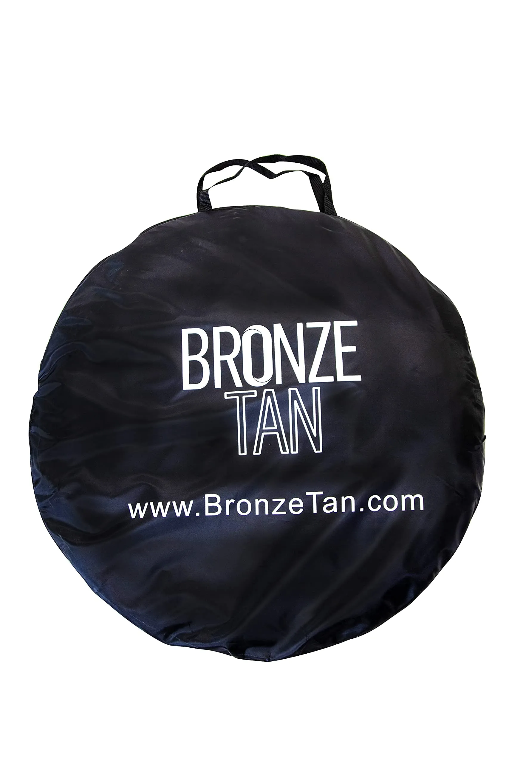 Bronze Tan Pop Up Spray Tan Tent for Professionals - Waterproof Booth With FREE Portable Carrying Case - Self Tanning Black