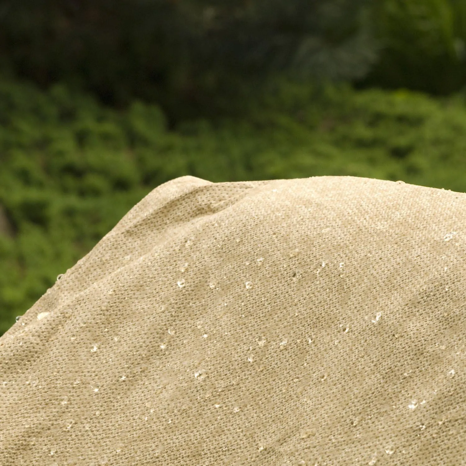 Budge P8005SF1 All Seasons Grill Cover Lightweight, UV-Resistant, Fits Grills 65" Wide, Tan