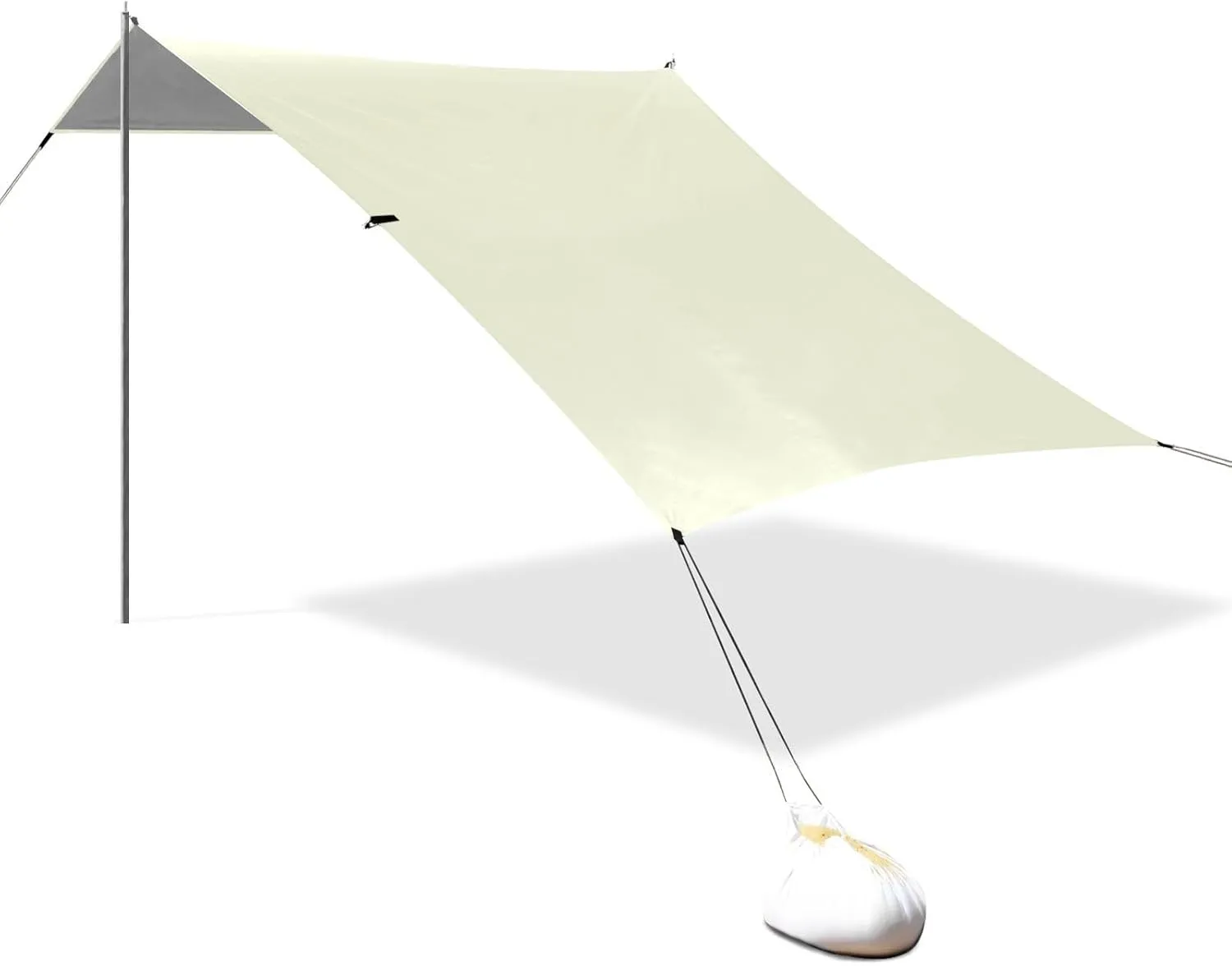 Buff Designed UPF50  Protection Stable Beach Tent Easy Setup Sun Shade with Sand Shovel for Family Trips, Picnics & Camping carpas para la Playa