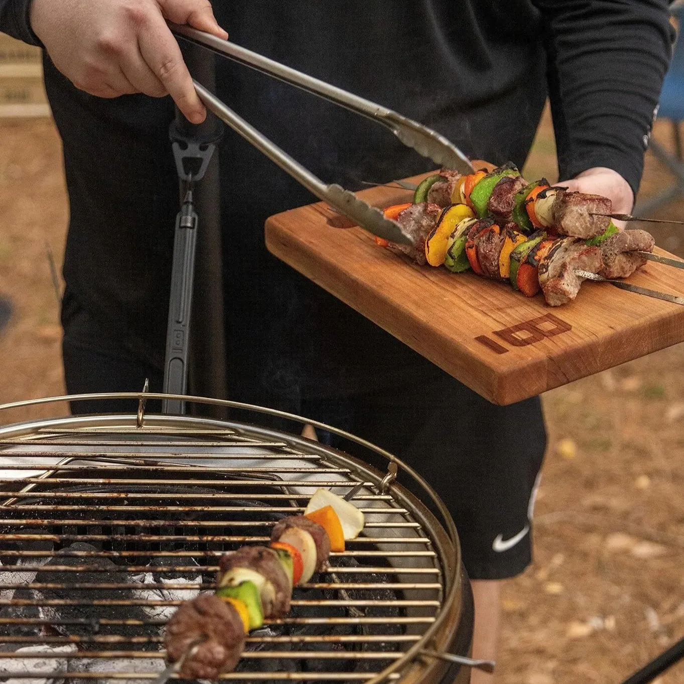 Burch Barrel Son of a Burch Charcoal Portable Tripod Grill | Great for Grilling & Smoking