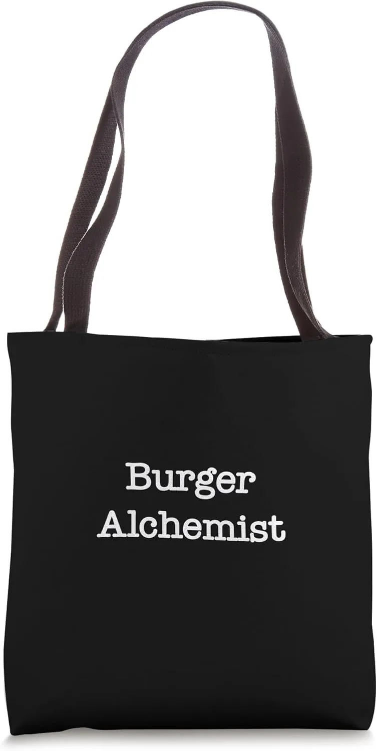Burger Alchemist Funny Burgers Grilling Minimalist Tote Bag