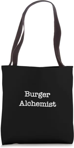 Burger Alchemist Funny Burgers Grilling Minimalist Tote Bag