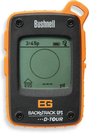 Bushnell Bear Grylls Edition BackTrack D-Tour Personal GPS Tracking Device, Orange/Black
