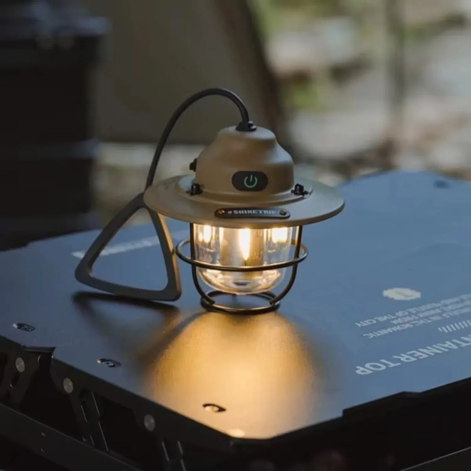 Camping USB Rechargeable Tent Light Camping Hanging Lamp Gear