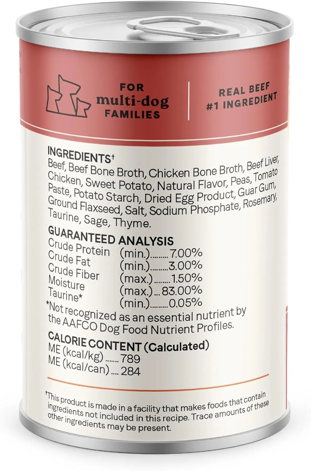 Canidae All Life Stages Wet Dog Food, Chunky Stew Toppers, Beef & Vegetable Recipe, 12.7 oz. (Case of 6)