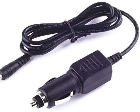 Car 12V DC Adapter Compatible with Topcon FC-5000 FC5000 Field Controller FC-6000 FC6000 GPS GNSS Dual Hiper V UHF II Tablet & Pocket-3D EDAC EA10301 Auto Boat Cigarette Lighter Power Supply