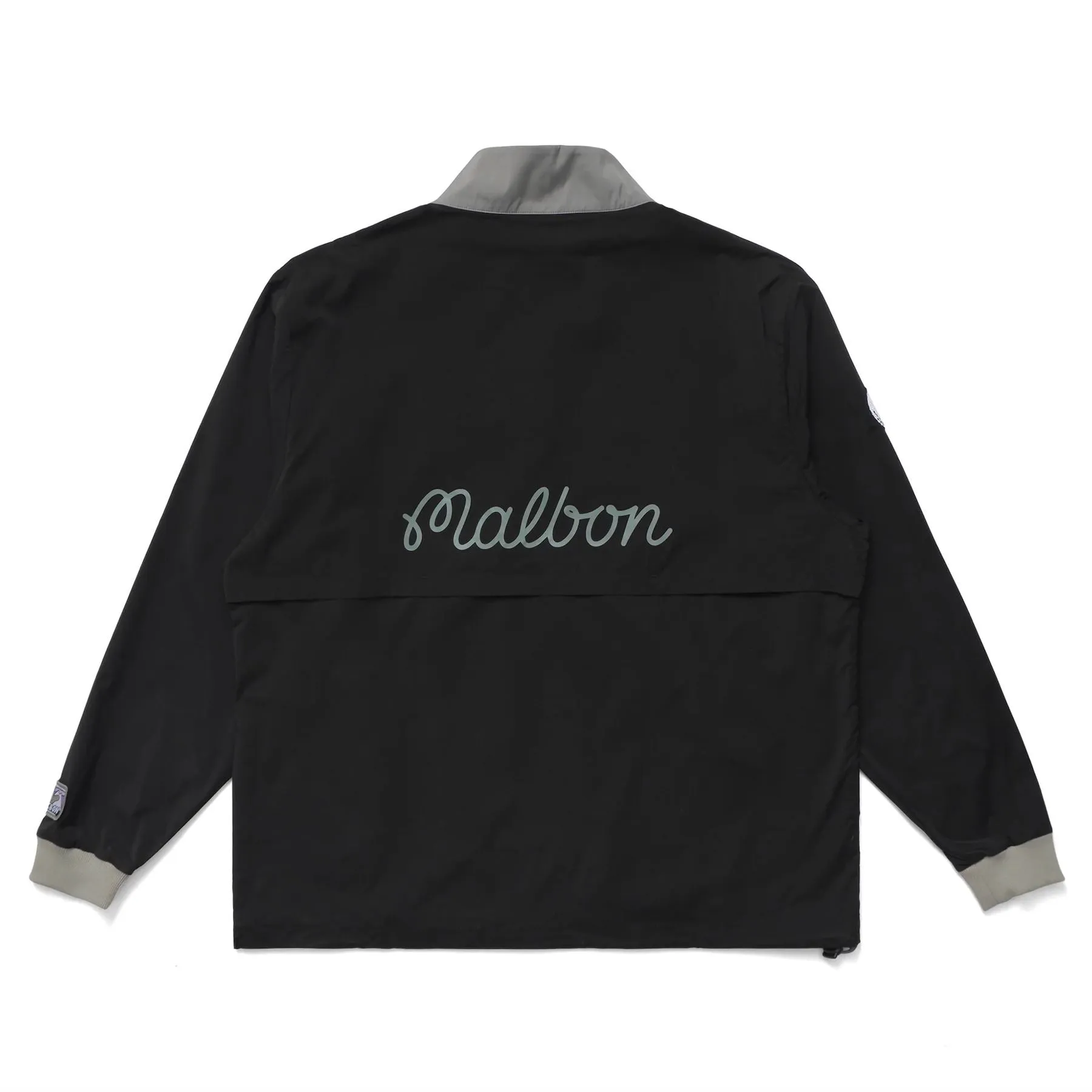 Cascade Quarter Zip Windshirt Jacket Black
