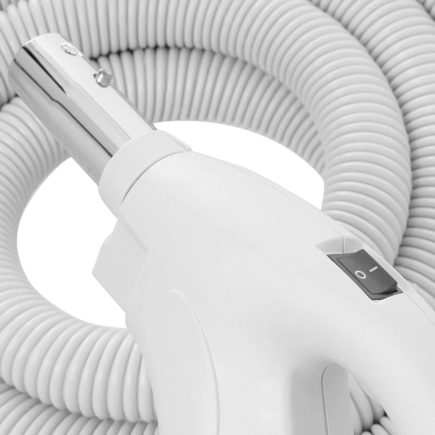 Cen-Tec Systems 91353 Central Vacuum, 40 Ft. Hose, Light Gray, Foot