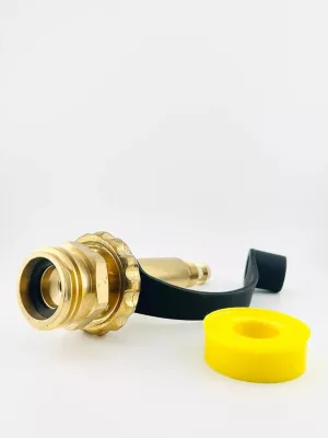 CGA510 Male POL X 1-3/4" Acme Top Grip Hand Wheel Fill Filler Coupling Adapter