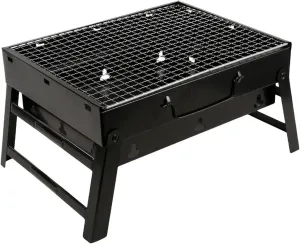 Charcoal Grills Folding Barbecue Grill Portable Compact Bar Smoking Outdoor Camping