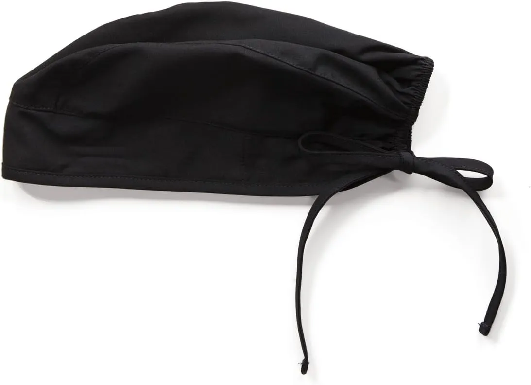 Cherokee Men and Women Scrub Cap with Adjustable Elastic Tie-Back Lightweight, Breathable No-Slip Unisex Surgical Cap - 2506