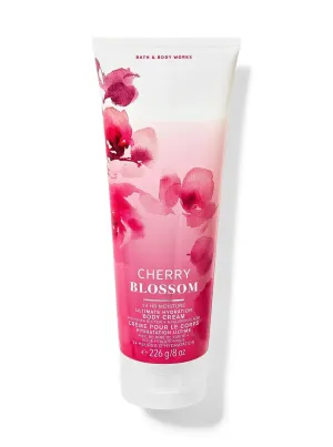 CHERRY BLOSSOM Body Cream Bath and Body Ultimate Hydration 8 oz Fragrance Notes Cherry Blossom, Dewy Watermelon, Red Plum, Sheer Freesia, Soft Sandalwood (Pack of 1)