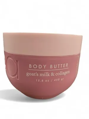 Ciroa Goat's Milk & Collagen Body Butter Moisturizing, 15.8 Ounce (Pack of 1)