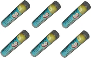Coconut Joe's Trading Co. Organic Lip Balm, Coconut Delight, 0.15 Ounce Tube (Pack of 6 Tubes)