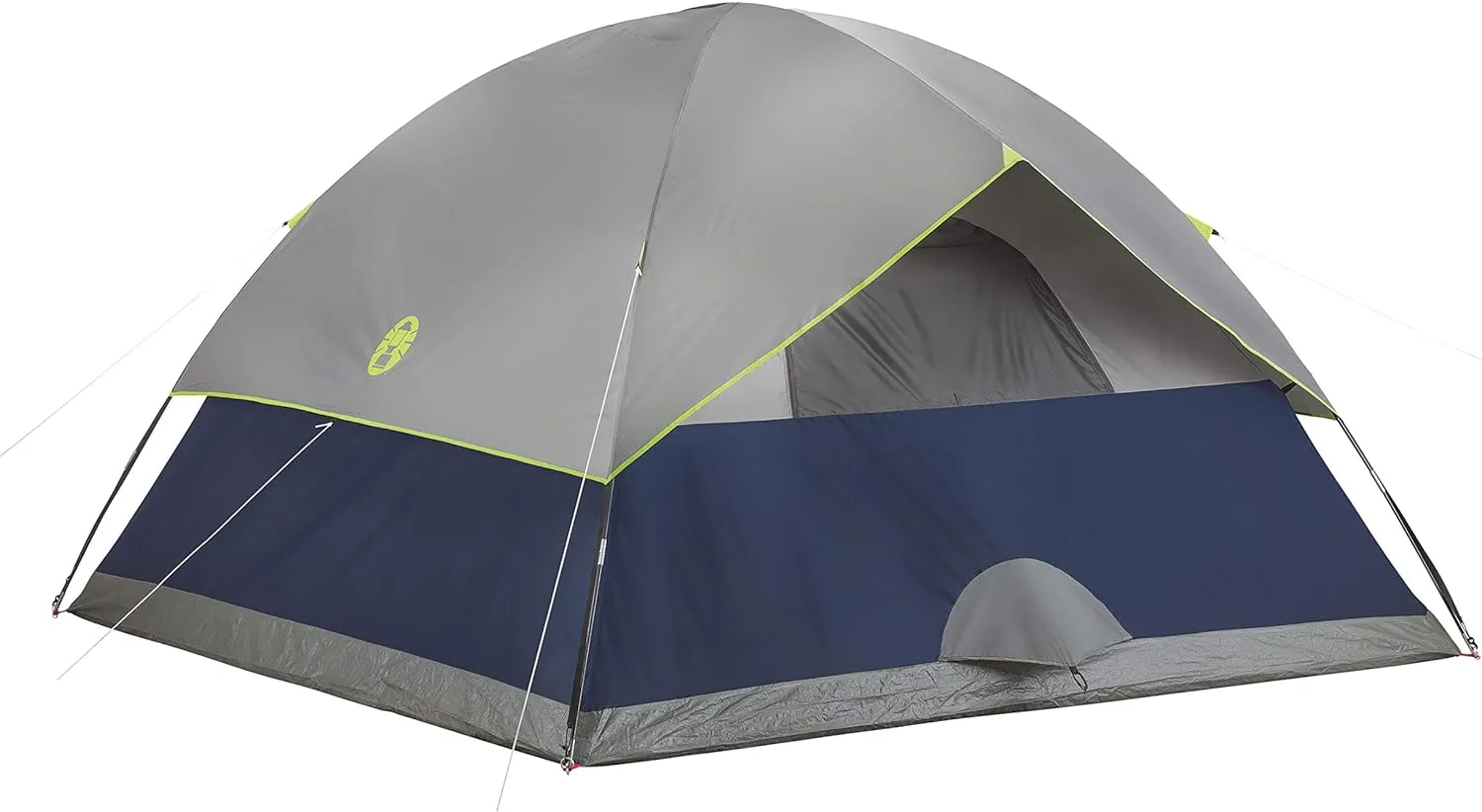 Coleman Sundome Tent with Rainfly, Weatherproof Tent Sets Up in 10 Mins