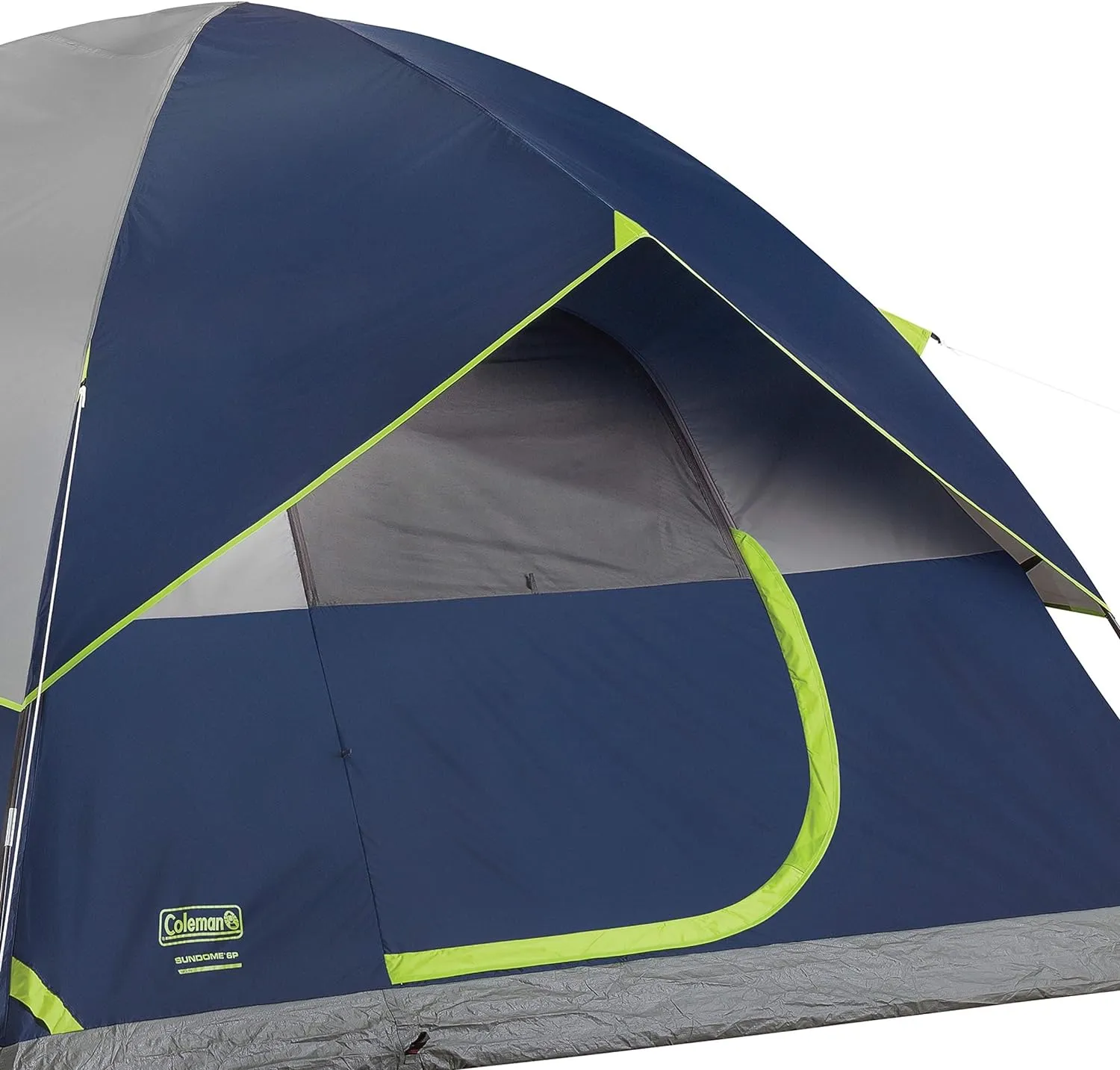 Coleman Sundome Tent with Rainfly, Weatherproof Tent Sets Up in 10 Mins