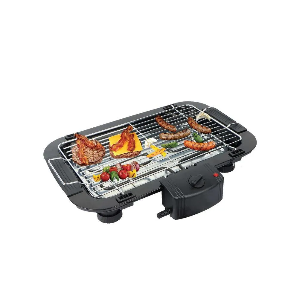 Compact Electric Smokeless Barbecue Grill, 2000w Clearance offer Indoor