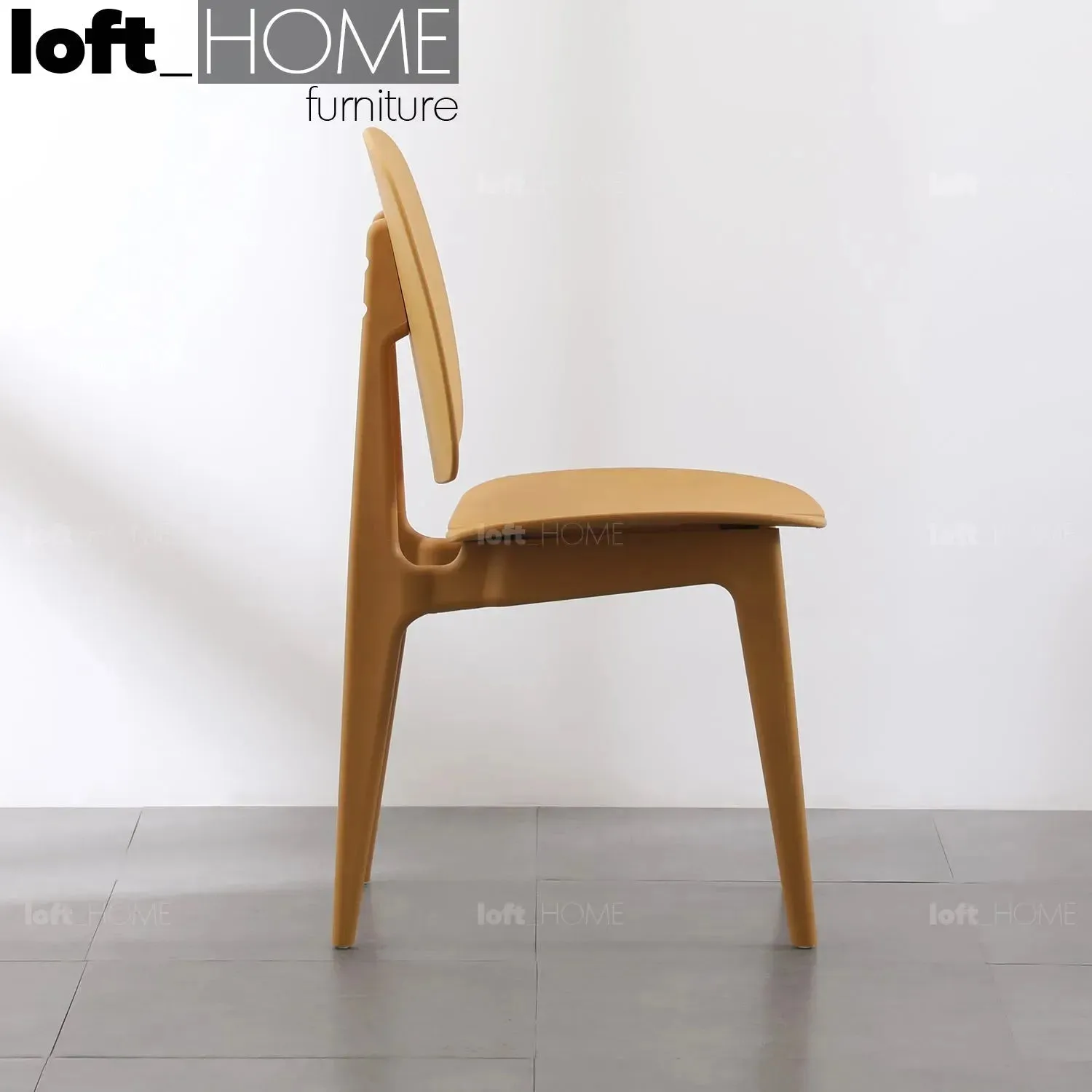 Contemporary Plastic Dining Chair AARO