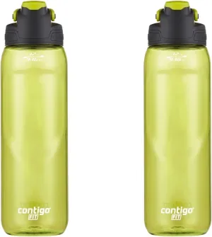 Contigo AutoSeal 3-Pack Water Bottles (Grey, Blue, Green