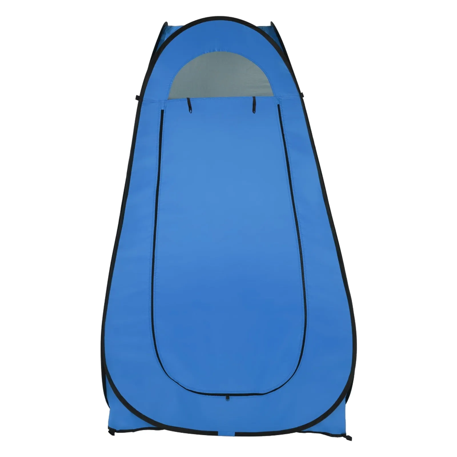 COOKCOK Dressing Tent, Camping Shelter, Pop Up Toilet Shower Tent, Changing Room, 1-2 Person Portable, 47.2"L x 47.2"W x 74.8"H, Blue