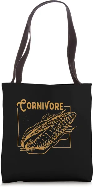 Cornivore Green Vegetables Plant Food Corn Tote Bag