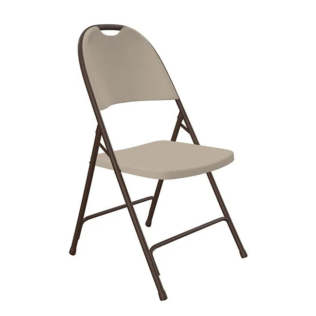 Correll - Heavy-Duty Solid Plastic Folding Chairs - Pack of 4 (RC350-XX)