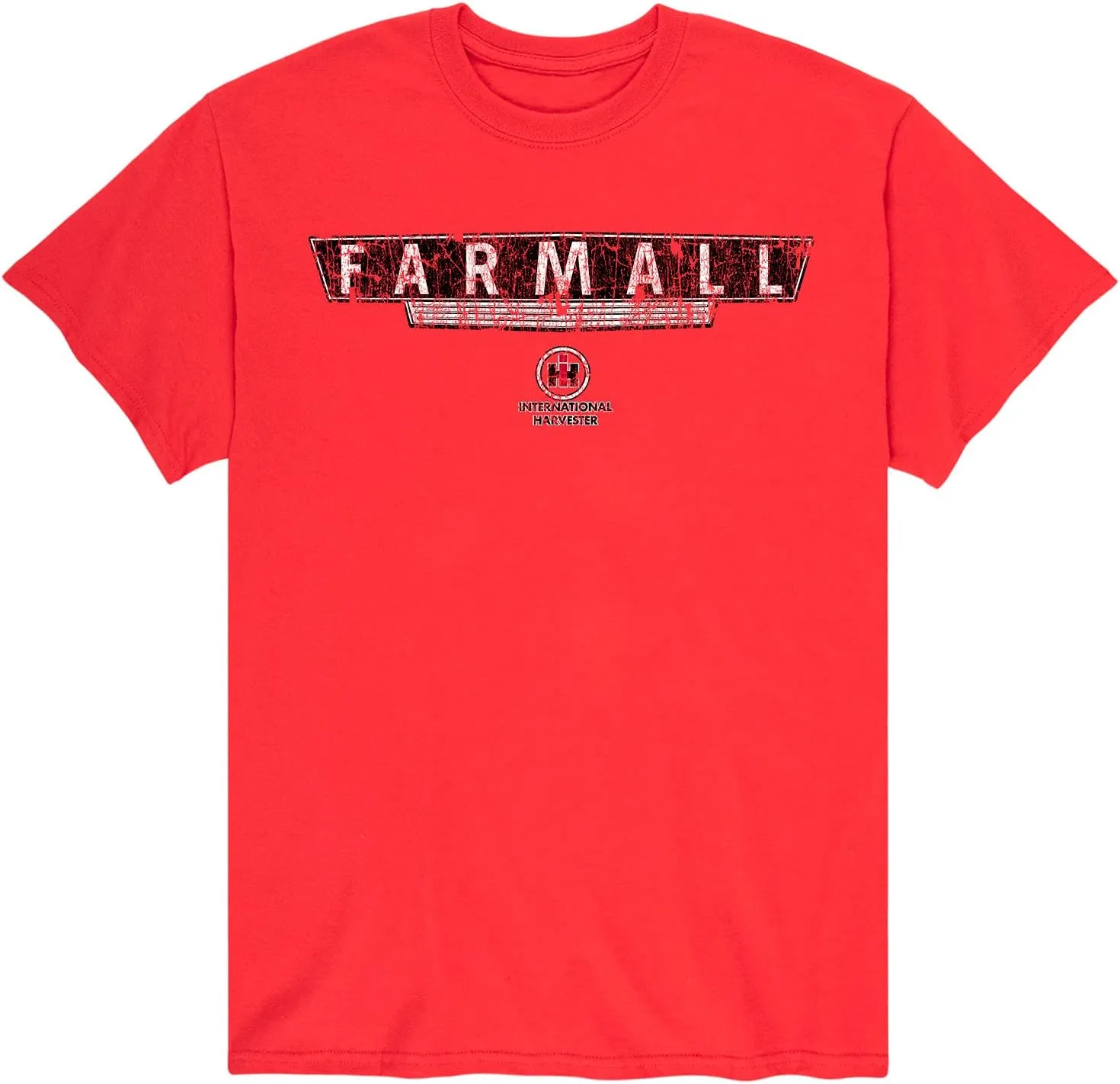 Country Casuals Farmall Grill Distressed - Men's Short Sleeve Graphic T-Shirt