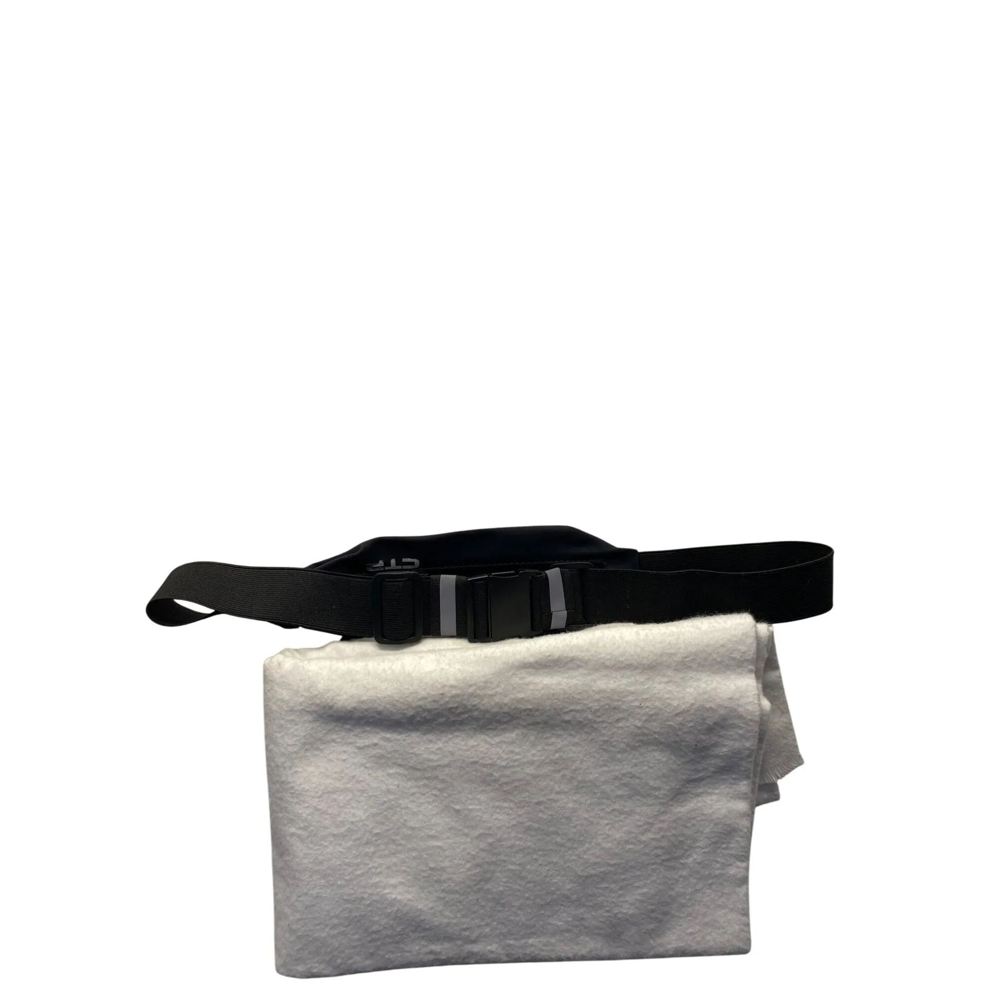 CTR Black Adjustable Running Waist Pack With Clear Phone Holder #5957