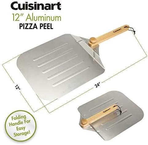 Cuisinart CPP-612 Aluminum Pizza Peel, 12"