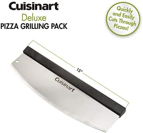 Cuisinart CPS-515 Deluxe Pizza Grilling Pack (Pizza Stone, Pizza Peel, Pizza Cutter)