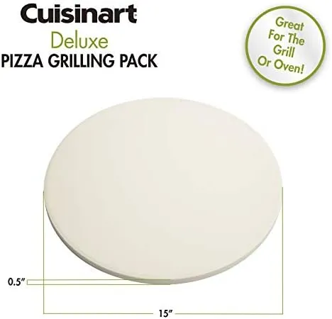 Cuisinart CPS-515 Deluxe Pizza Grilling Pack (Pizza Stone, Pizza Peel, Pizza Cutter)