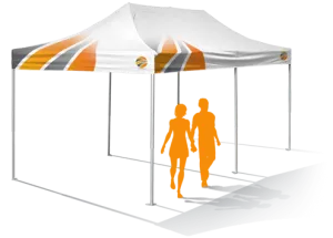 Custom Outdoor Event Tent | 10' x 20'