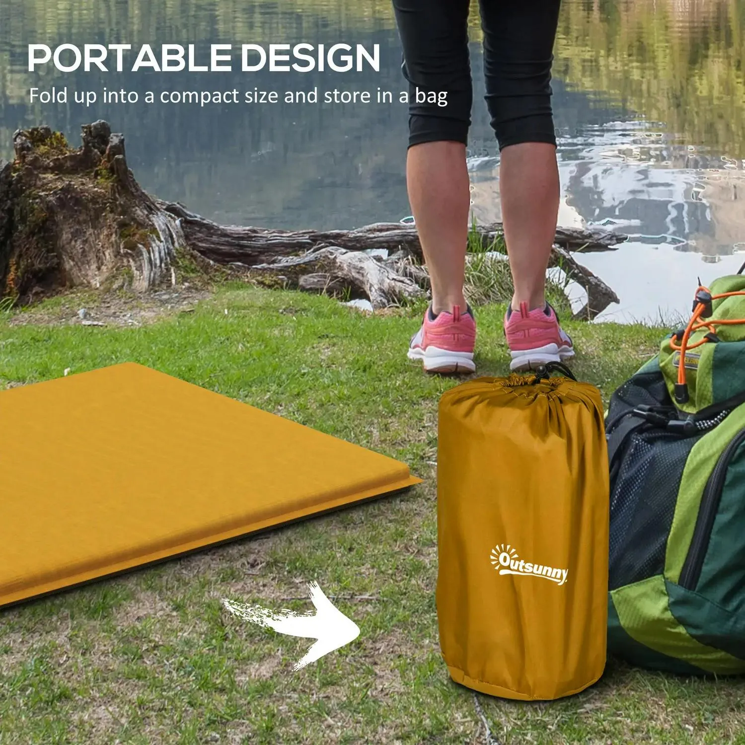 Dark Person Aluminium Dome Tent With 1 Outsunny For Summer event And Removable Complete assortment Portable Camping Frame, Bags, Waterproof, Mattress, Inflatable Fishing Grey/Khaki Self 2000mm Hiking, Rainfly