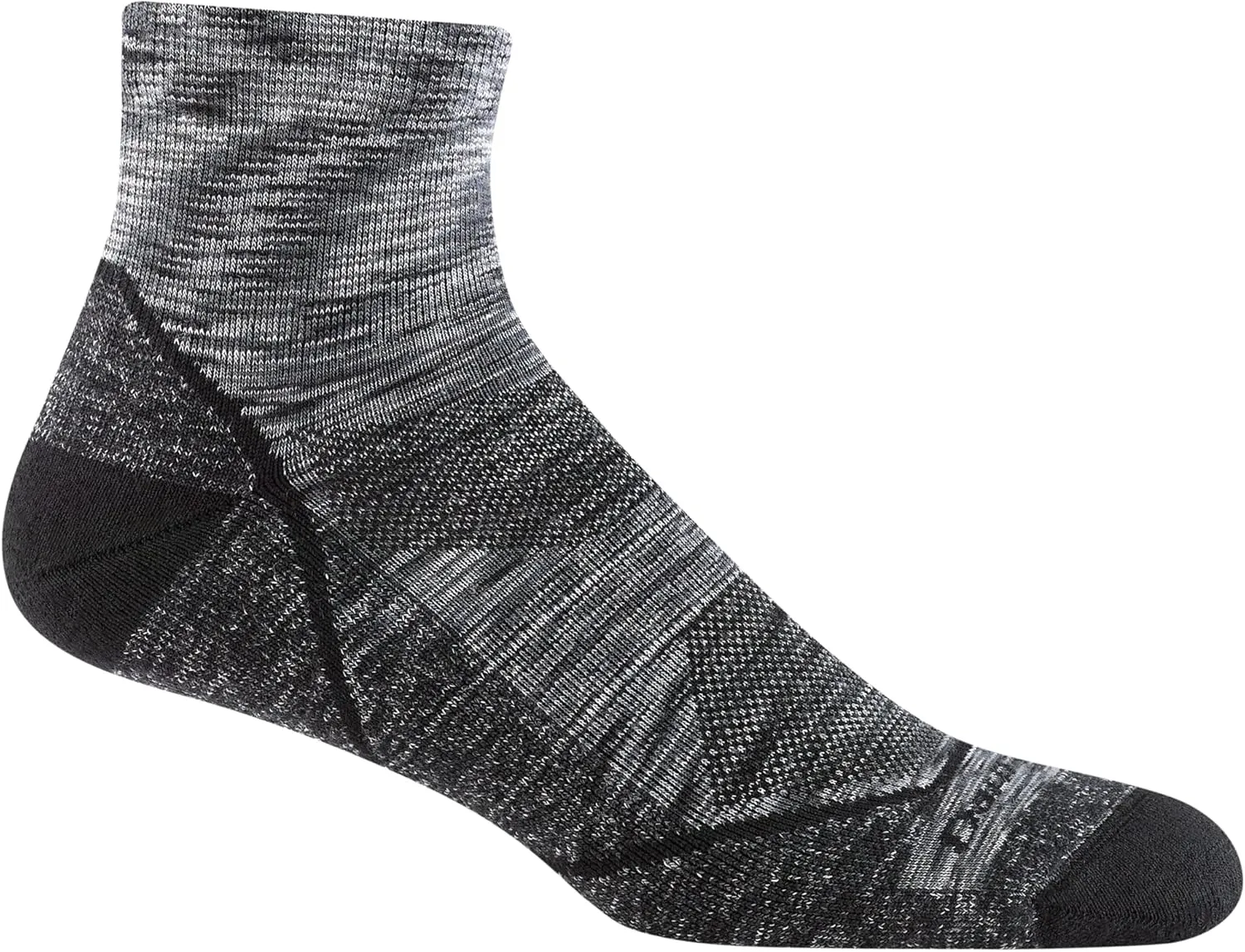 Darn Tough (Style 1991) Men's 1/4 Sock Lightweight with Cushion Hike Trek Sock