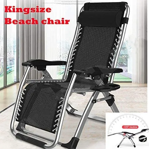 Deluxe Folding Beach Lounger
