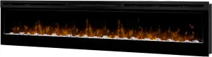 Dimplex BLF7451 Prism 74" Wall-Mounted Linear Electric Fireplace with Acrylic Ember Bed