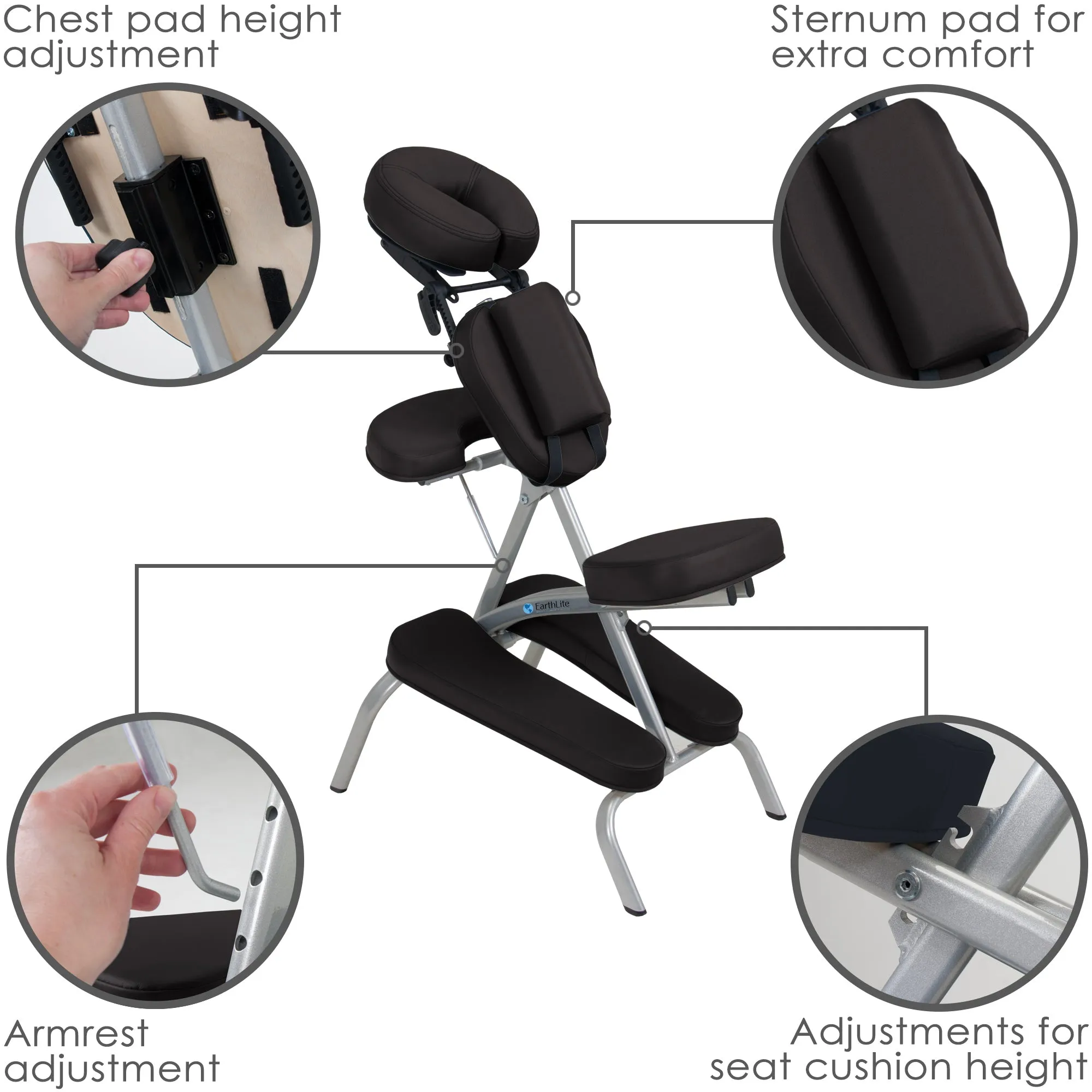 Earthlite Vortex™ Portable Massage Chair