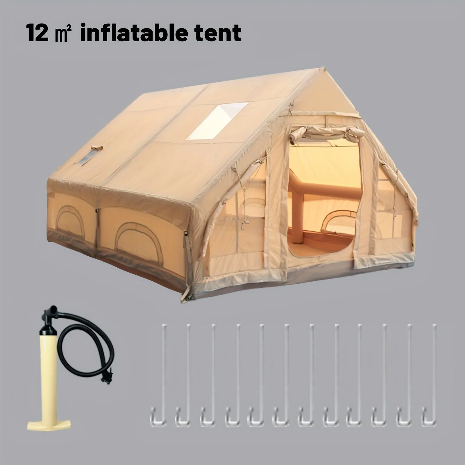 Easy Setup Inflatable Tent Glamping Camping for All