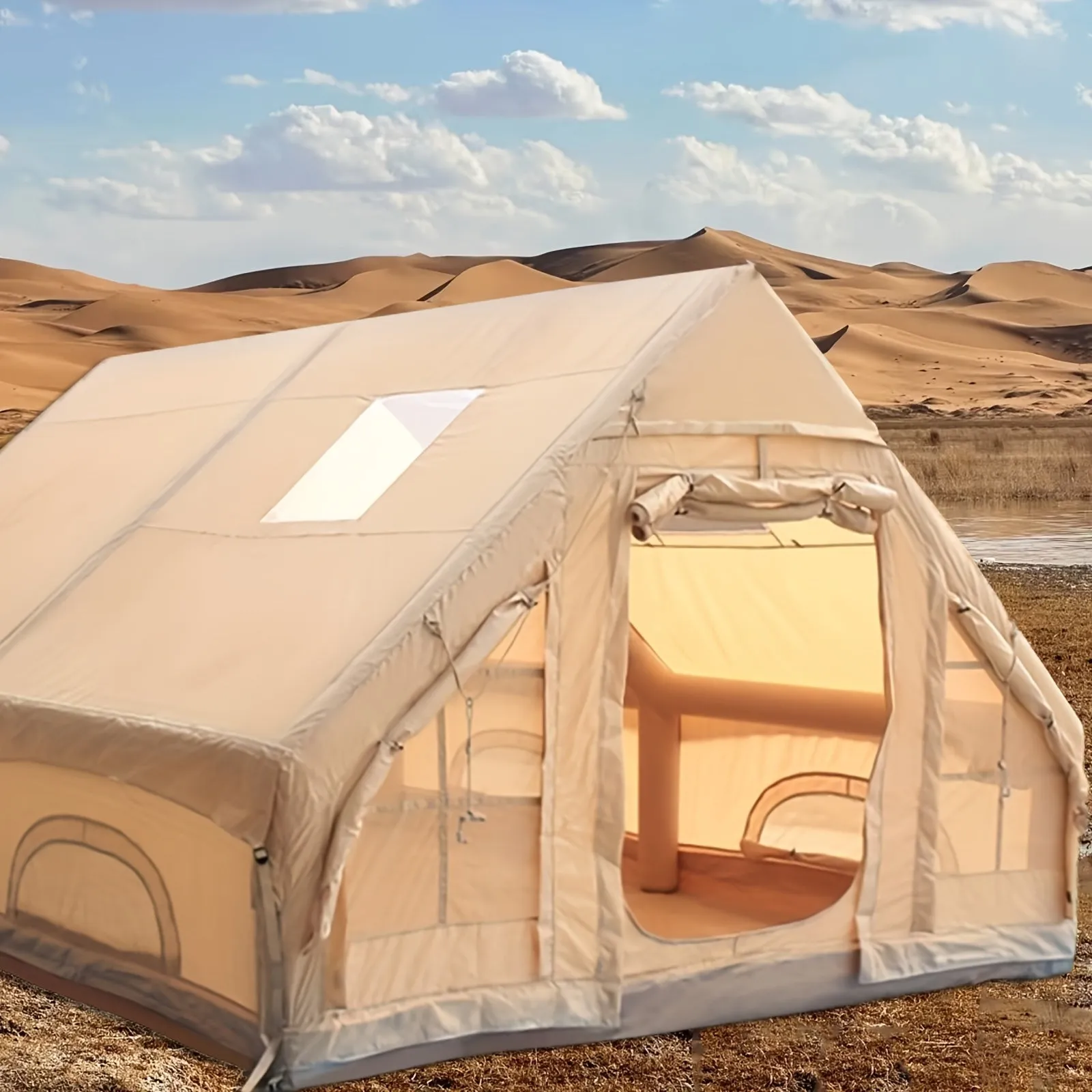 Easy Setup Inflatable Tent Glamping Camping for All