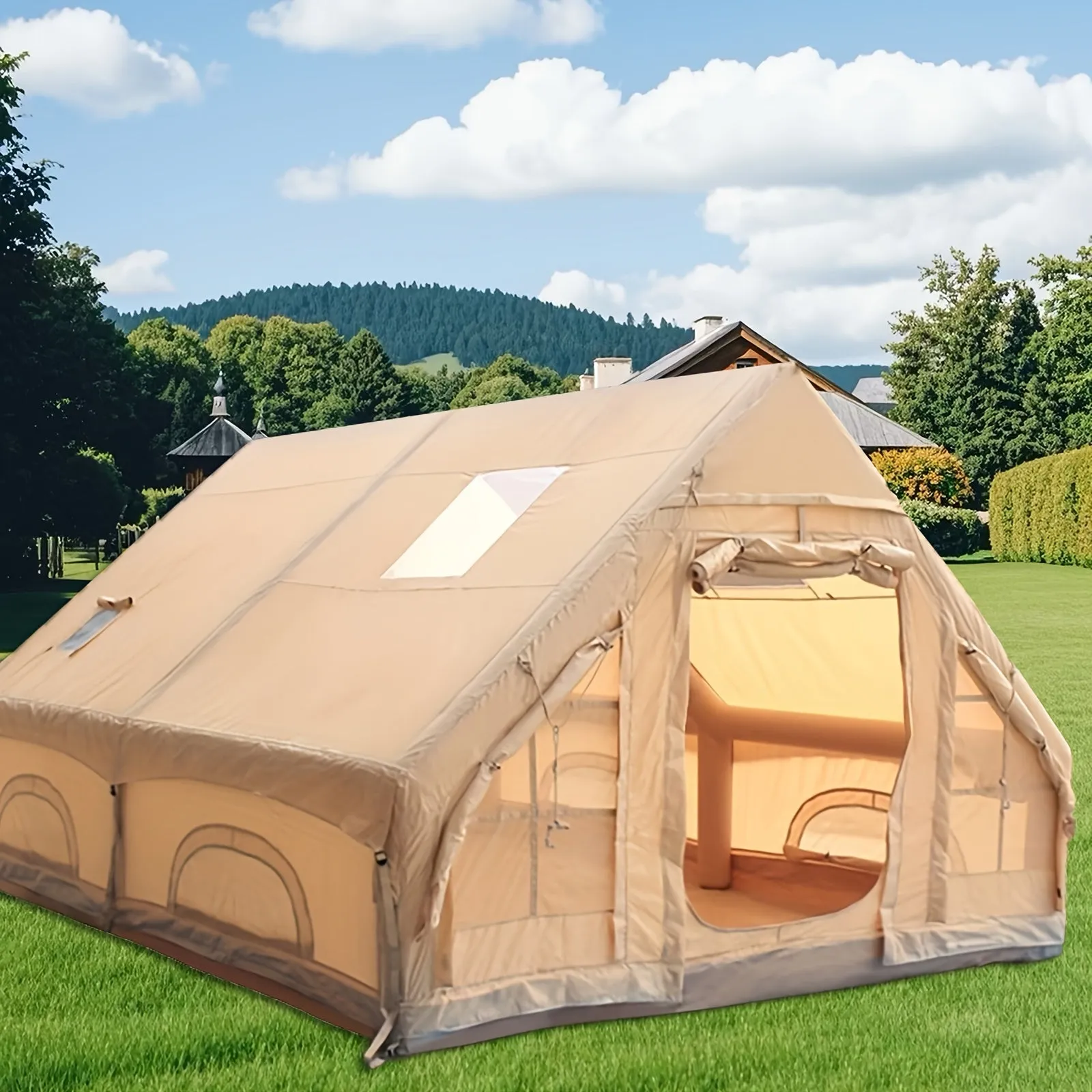 Easy Setup Inflatable Tent Glamping Camping for All