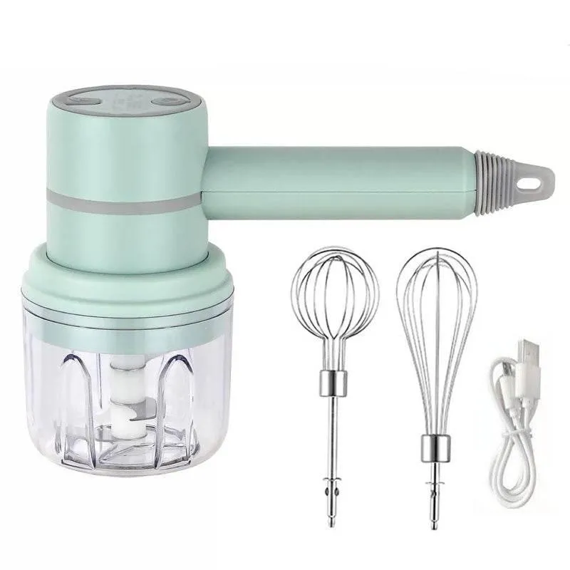 Electric Handheld Frother - 2-in-1 Milk Mixer  Whisk