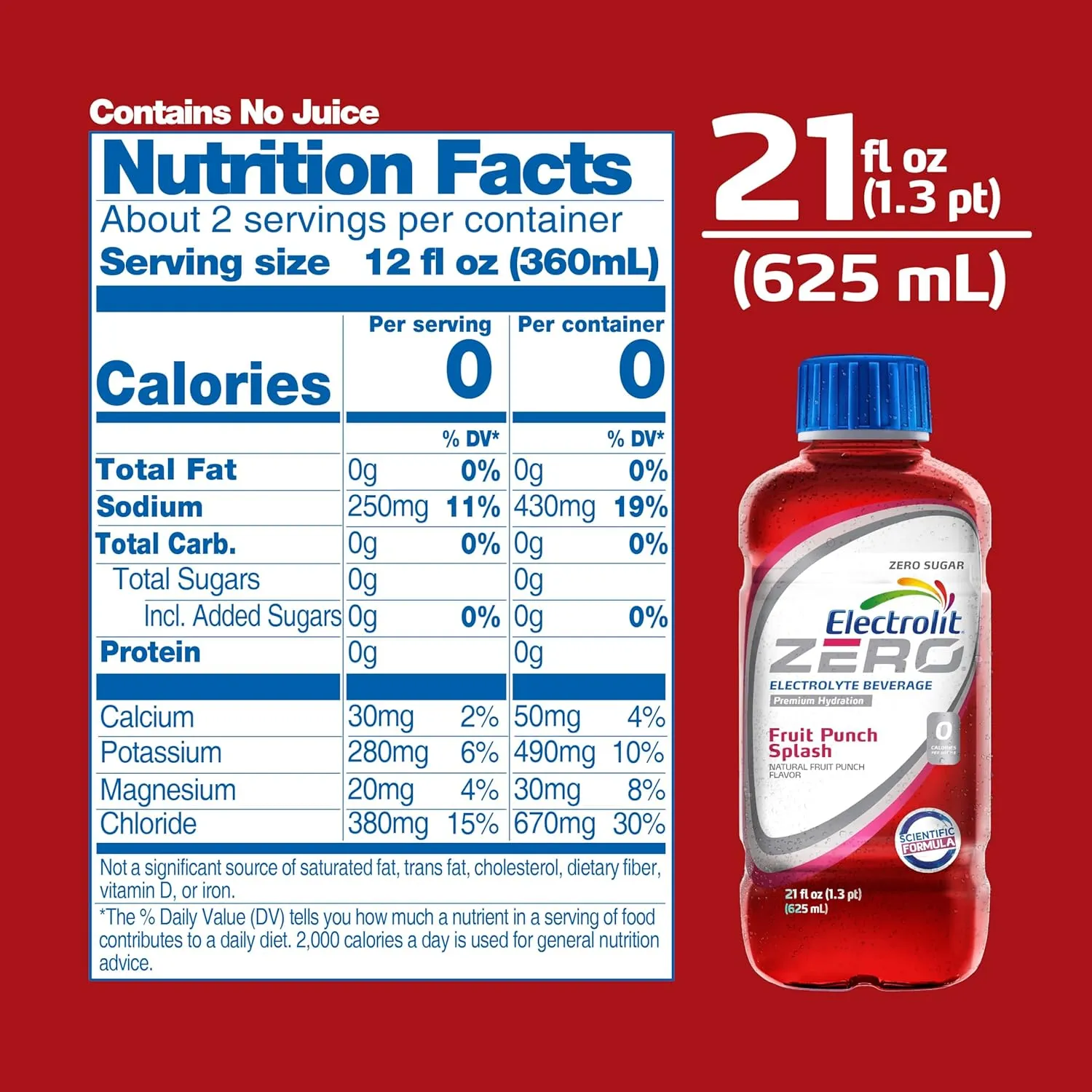 Electrolit Hydration Electrolyte Drinks, Sports Beverages with Electrolytes, 12 Pack