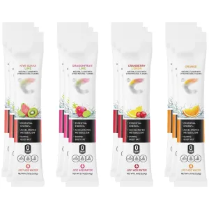 Energy Powder Sticks Variety, Hydration Packets Variety Pack, Essential energy (12 Count)