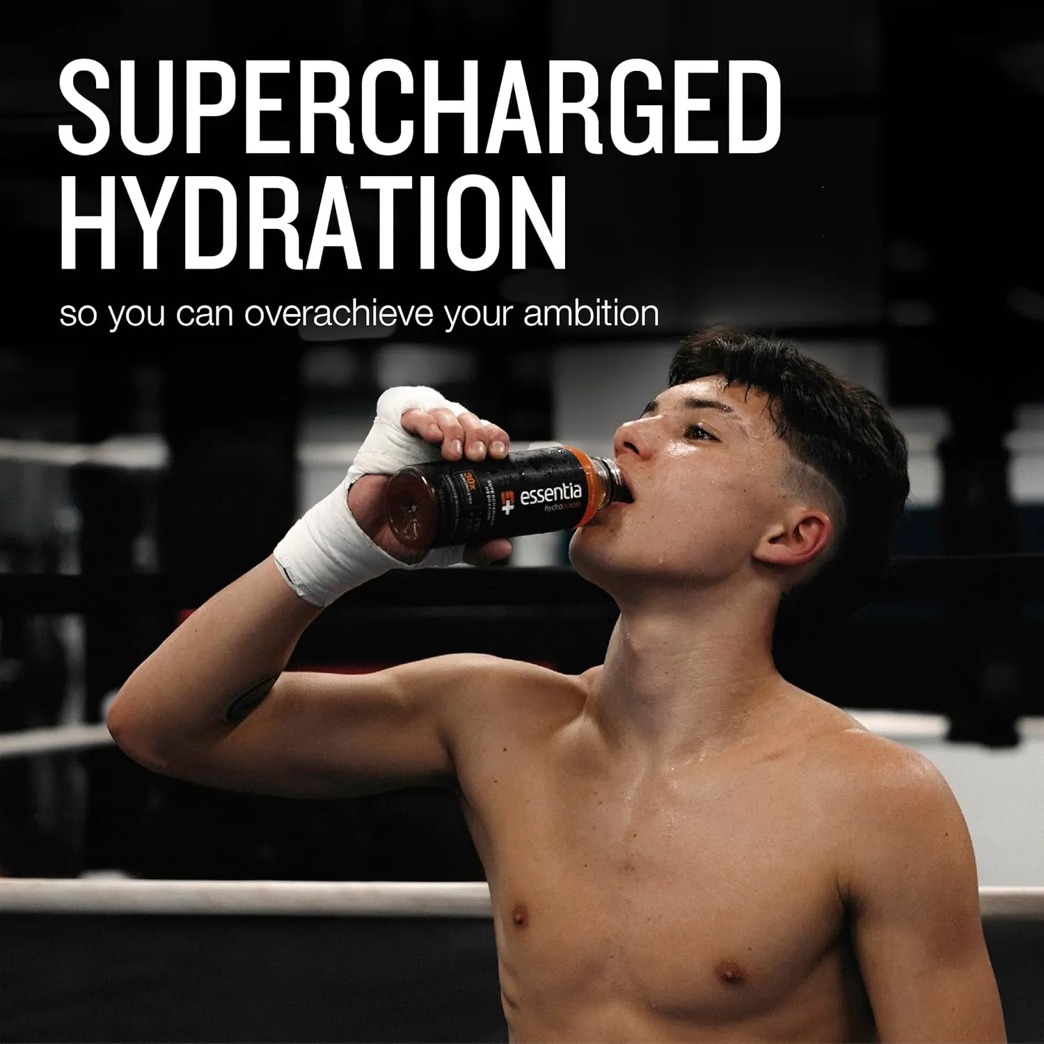 Essentia Hydroboost Enhanced Water Beverage, 12 Pack, NEW Strawberry Dragonfruit Flavor, With Electrolytes, No Artificial Flavors, Or Colors and a Refreshing Bold Taste