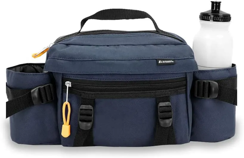 Everest Dual Squeeze Hydration Pack, Navy, One Size,BH16-NY