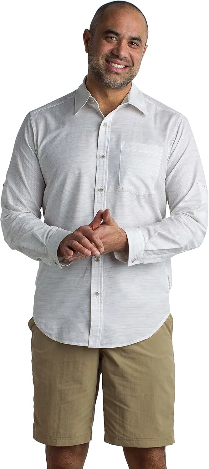 ExOfficio Men's Soft Cool Avalon Lightweight Long-Sleeve Shirt